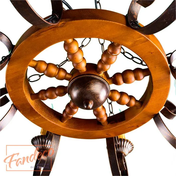 Подвесная люстра Arte Lamp TAVERNA A9520LM-8BR | Дом Декора
