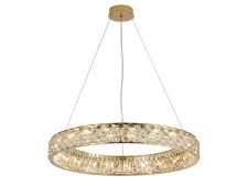 NEWPORT 8530 8532/80 C gold polished , Люстра , Gold polished Clear crystal D80*H10/500 cm G9 21*25W