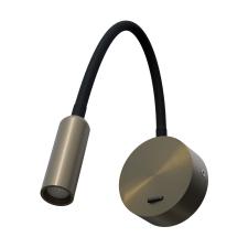 Бра 3W 277LM 3000K, бронза Omega Lightstar 200431