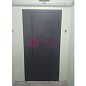 Входная дверь TERMO-DOOR Кварц Black Line Зеркало триумф лиственница